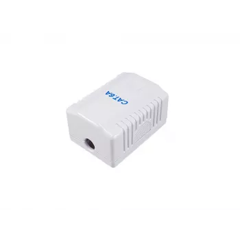 Tinklo jungčių dėžutė Equip 235215 Cat6a balta 54mm x 39mm x 29.5mm