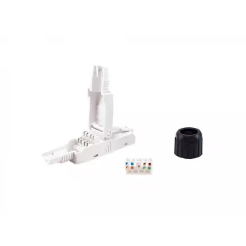 Equip Cat.6 Įrankiams nereikalaujantis RJ45 kištukas, 5 vnt./rinkinys