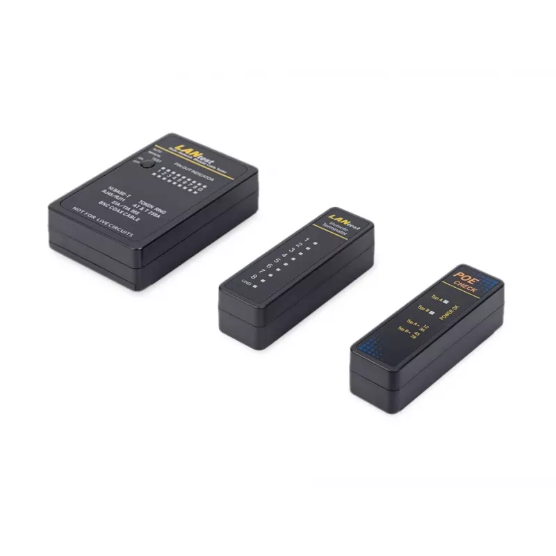 Tinklo kabelių testeris Equip, RJ45, BNC, PoE