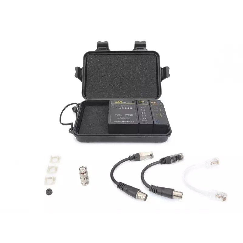 Tinklo kabelių testeris Equip, RJ45, BNC, PoE