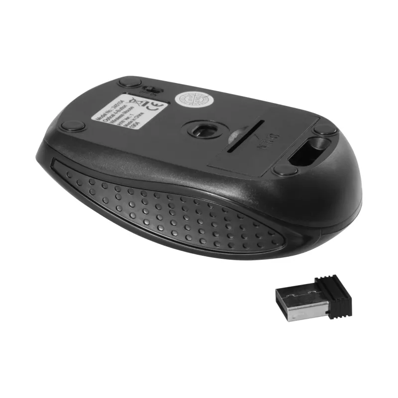 Equip 245104 pelė kelionei ambidekstrinė RF belaidė optinė 1600 DPI