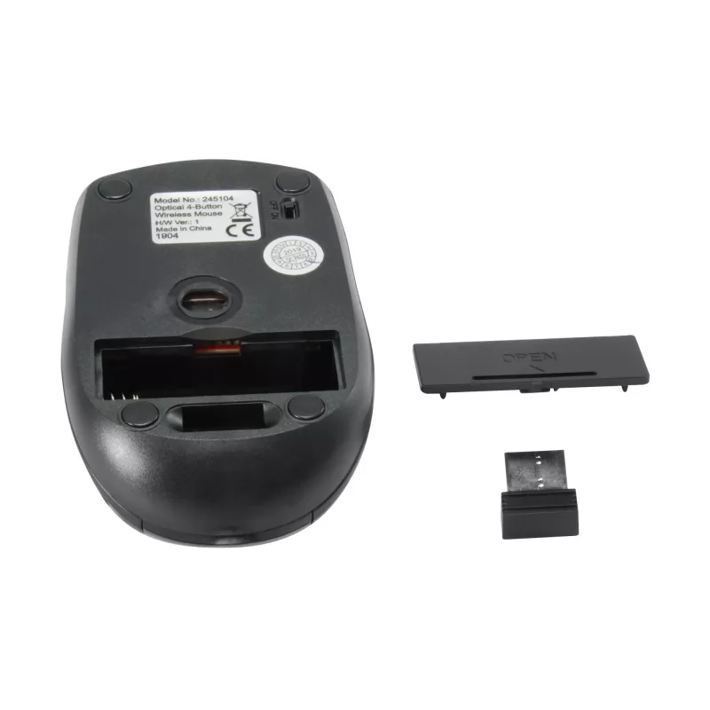 Equip 245104 pelė kelionei ambidekstrinė RF belaidė optinė 1600 DPI