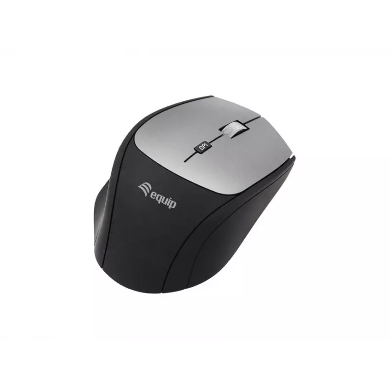Equip 245115 Belaidė pelė su dvigubo ryšio adapteriu (USB-C+A)