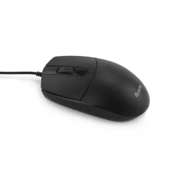 Equip 245117 USB tylioji pelė, ambidekstrinė, optinė, USB-A, 1200 DPI, juoda