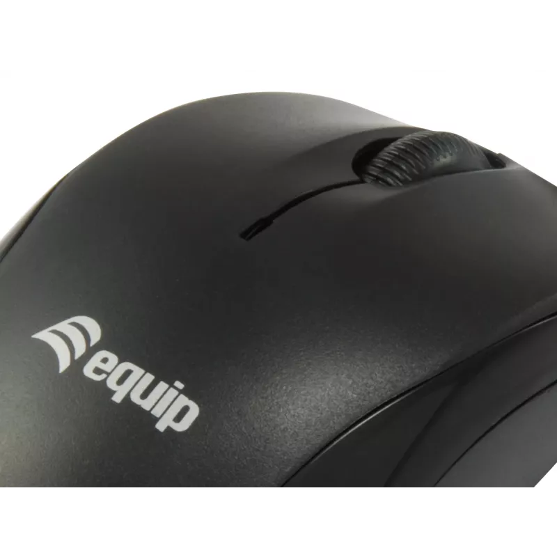 Equip 245103 kelioninė pelė ambidekstrinė USB Type-A optinė 1000 DPI