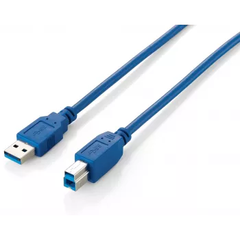 USB 3.0 A tipo į B tipo laidas Equip 128291 1,0 m mėlynas