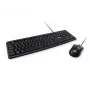 Equip 245203 klaviatūra su pele, laidinė USB, QWERTY itališkas išdėstymas, juoda