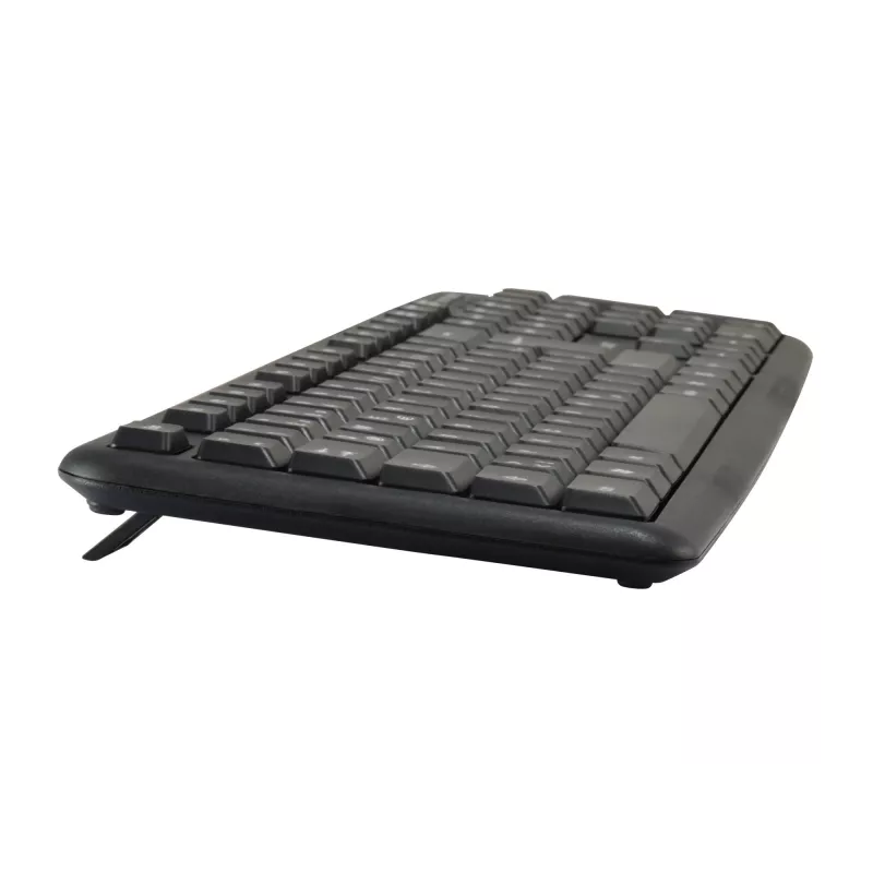 Equip 245203 klaviatūra su pele, laidinė USB, QWERTY itališkas išdėstymas, juoda