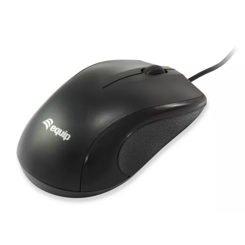 Equip 245203 klaviatūra su pele, laidinė USB, QWERTY itališkas išdėstymas, juoda