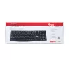 Equip Wired USB klaviatūra, pilno dydžio (100%), laidinė, USB, QWERTY, juoda