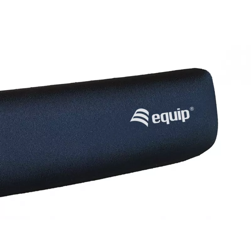 Equip 245015 riešo atrama klaviatūrai, juoda, Memory foam, 465 mm