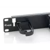 Equip 19 colių stovo kabelių valdymo panelė, juoda (RAL 9005)