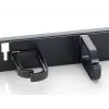 Equip 19 colių stovo kabelių valdymo panelė, juoda (RAL 9005)