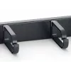 Equip 19 colių stovo kabelių valdymo panelė, juoda (RAL 9005)