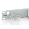 Equip 19 colių stovo kabelių valdymo panelė, šviesiai pilka (RAL 7035)