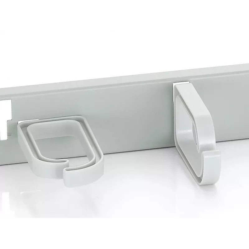 Equip 19 colių stovo kabelių valdymo panelė, šviesiai pilka (RAL 7035)