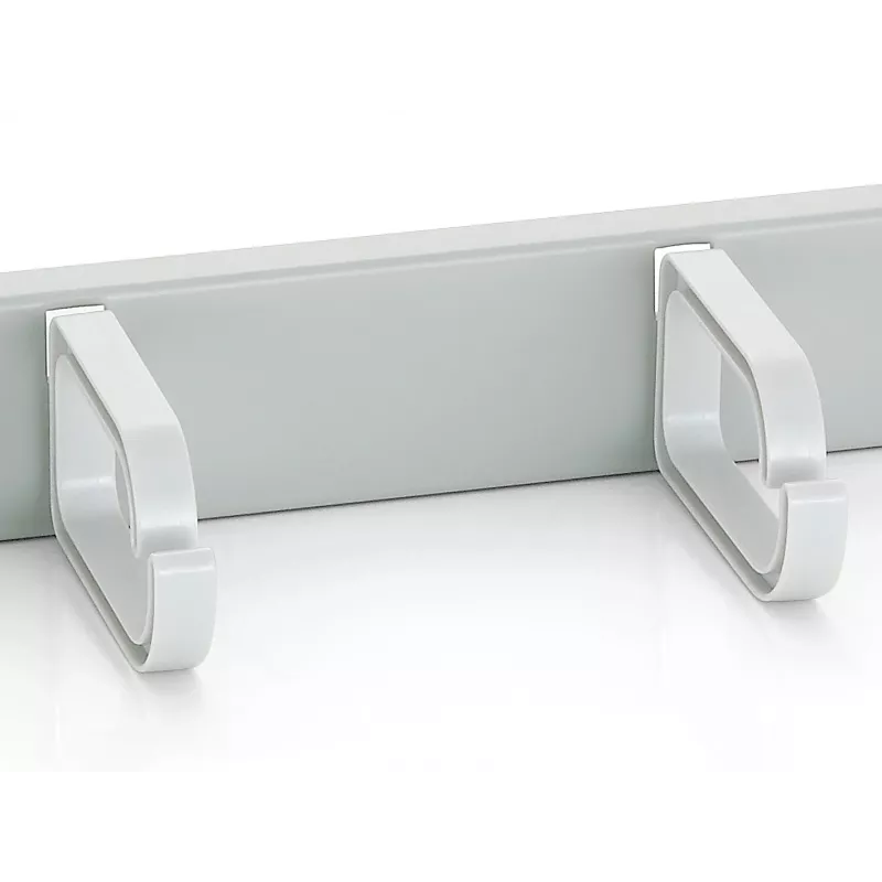 Equip 19 colių stovo kabelių valdymo panelė, šviesiai pilka (RAL 7035)