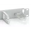 Equip 19 colių stovo kabelių valdymo panelė, šviesiai pilka (RAL 7035)