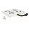 Equip EZF-4-G aušinimo ventiliatorių blokas 19 inch 1U 4x120mm RAL7035 pilka