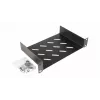Equip fiksuota lentyna 10 inch, 1U, 150 mm, juoda