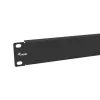 Tuščias skydelis Equip 10 inch 1U juodas plieninis 25,4 mm plotis