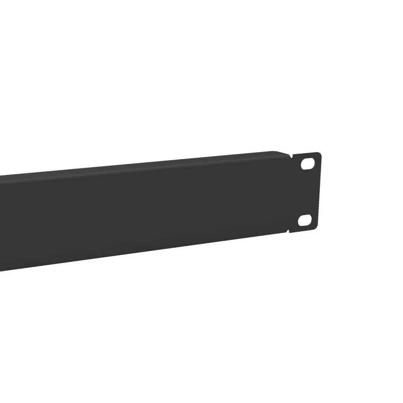 Tuščias skydelis Equip 10 inch 1U juodas plieninis 25,4 mm plotis