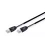 DIGITUS lauko jungiamasis laidas CAT6 S/FTP Booted Cu 1m juodas