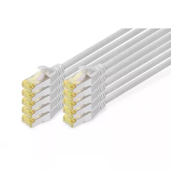 DIGITUS jungiamasis laidas CAT6a S/FTP Snagless 5m juoda 10vnt