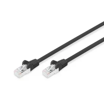 DIGITUS Patch kabelis - CAT6 - S/FTP - Snagless - 10 m - juoda
