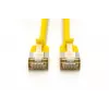 DIGITUS Slim Patch laidas - CAT6A - F-FTP - 2m - Geltona