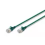 DIGITUS Slim Patch kabelis - CAT6A - F-FTP - 50cm - Žalias