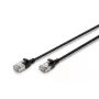DIGITUS Slim Patch laidas CAT6A F-FTP 2m Juoda