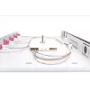 DIGITUS Fiber Optic Sliding Splice Box 1U, 6x LC Duplex, M25 sraigtas, Splice Cassette OM4 spalvoti pigtailai, adapteriai