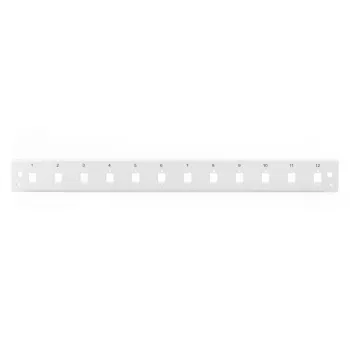 DIGITUS priekinis skydelis Quick Lock 12x LC DX / SC SX / E2000 SX pilkas