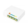 DIGITUS FTTH korpusas su 4x SC (APC) SX adapteriais ir DIN bėgelio montavimu