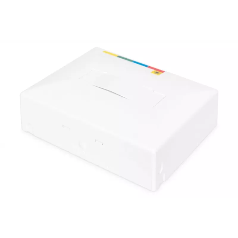 DIGITUS FTTH korpusas su 4x SC (APC) SX adapteriais ir DIN bėgelio montavimu