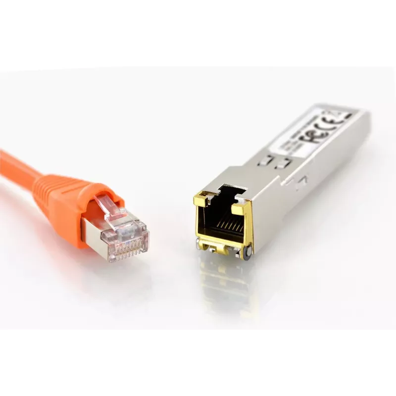 DIGITUS DN-81005-01 varinis SFP modulis 1.25 Gbps RJ45 HP suderinamas 1000Mbit iki 100 m