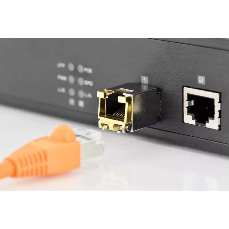 DIGITUS DN-81005-01 varinis SFP modulis 1.25 Gbps RJ45 HP suderinamas 1000Mbit iki 100 m