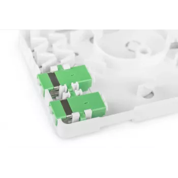 DIGITUS FTTH korpusas su 2x LC(APC) DX adapteriu, paviršinis montavimas