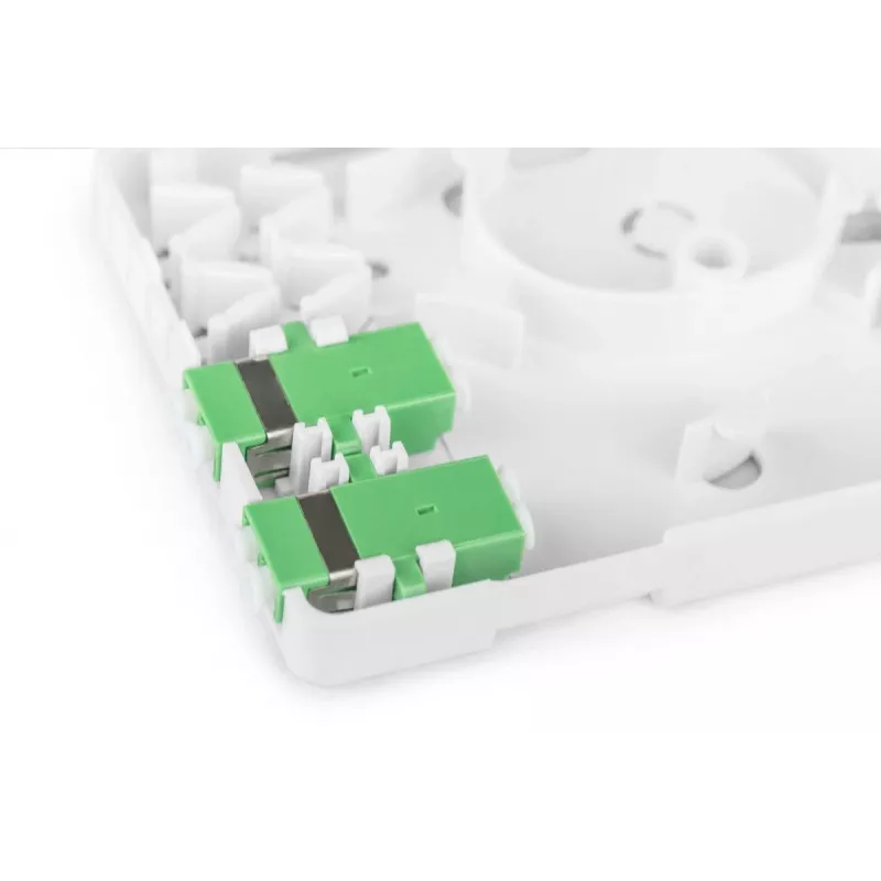 DIGITUS FTTH korpusas su 2x LC(APC) DX adapteriu, paviršinis montavimas