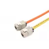 DIGITUS CAT6A ekranuotas Keystone modulis - įrankiams nereikalingas montavimas - intelektualus kabelio valdiklis - 24 vnt.