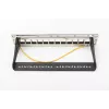 DIGITUS Modular Patch Panel, ekranuotas 12 prievadų, tuščias, 1U, 254mm (10 col.) stovas, spalva juoda RAL 9005