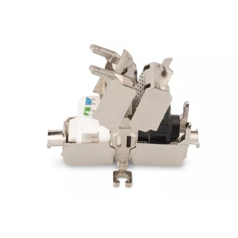 DIGITUS lauko jungtis CAT6A, 500 MHz, AWG 22-26, pilnai ekranuotas keystone dizainas, 26x35x80 mm