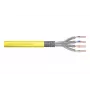 DIGITUS montavimo kabelis - CAT 7A - S/FTP - AWG 22/1 vienagyslis - 500 m - geltonas - B2ca