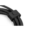 DIGITUS USB silikoninis įkrovimo kabelis USB-A – Lightning USB 2.0 12W – 50cm juodas