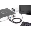 DIGITUS HDMI Premium High Speed jungiamasis kabelis, tipas A M/M, 5m su Ethernet, Ultra HD 60p juodas