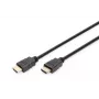 DIGITUS HDMI Premium High Speed jungiamasis laidas, tipas A M/M, 1 m su Ethernet, Ultra HD 60p, juodas