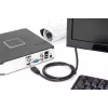DIGITUS HDMI Premium High Speed jungiamasis laidas, tipas A M/M, 1 m su Ethernet, Ultra HD 60p, juodas