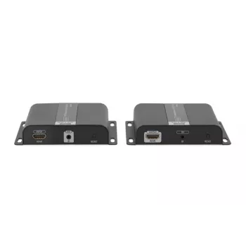 DIGITUS 4K HDMI ilgintuvas per IP/CAT 5, 6 (120 m) su PoE maitinimu, UHD 4K/30Hz