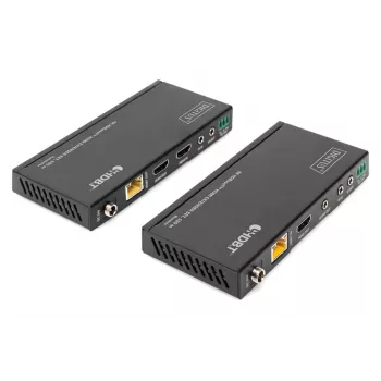 DIGITUS HDBaseT HDMI prailgintuvų rinkinys 150m 4K/60Hz 18 Gbps YUV 444 HDR